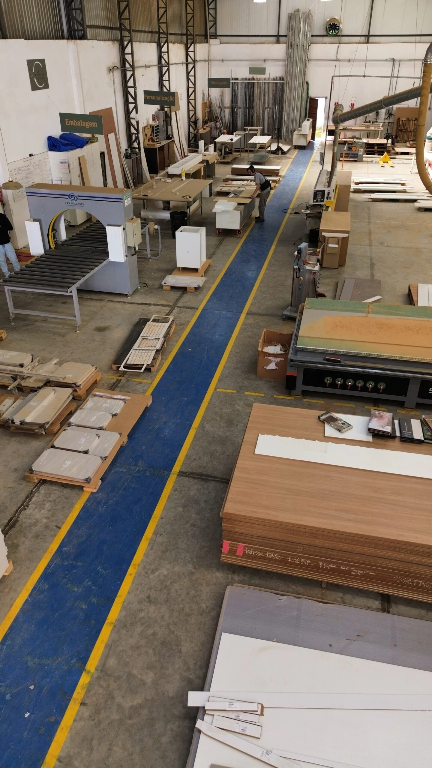 Foto aérea da oficina Arte Consilio